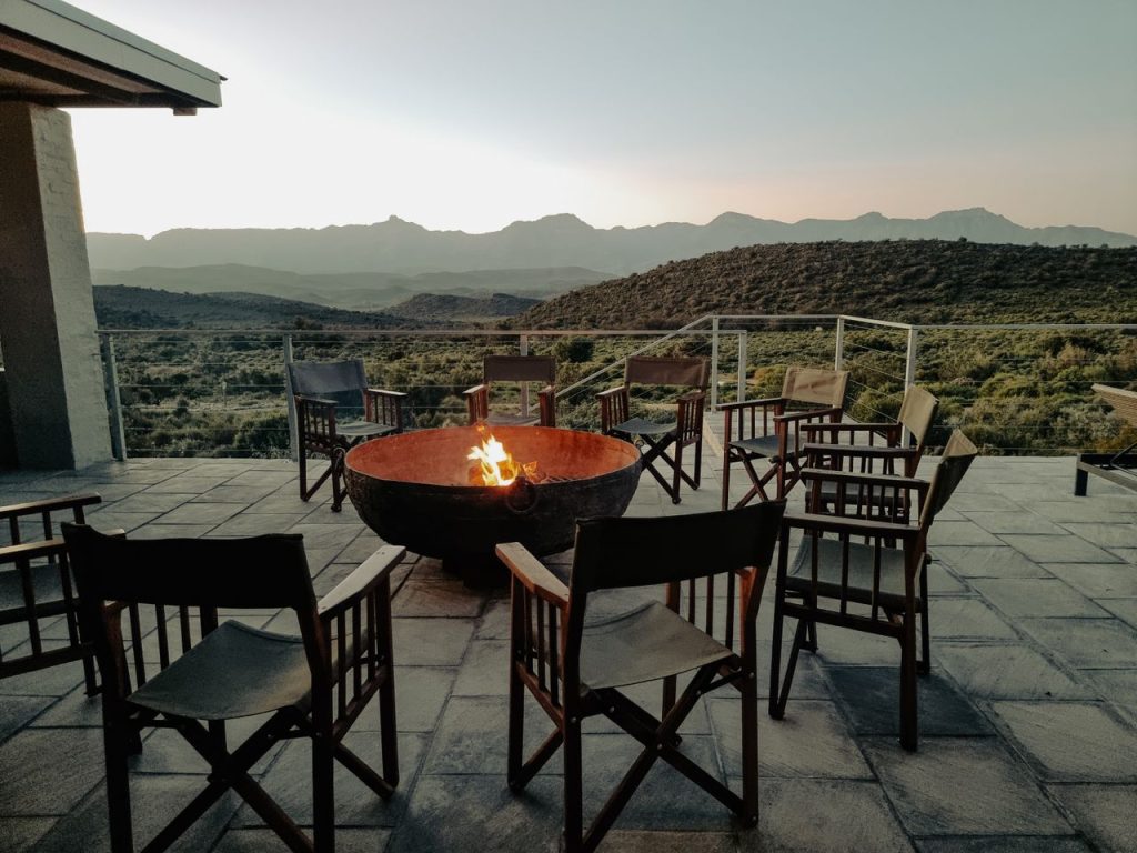 Boma fire pit for outdoor entertaining with friends and family